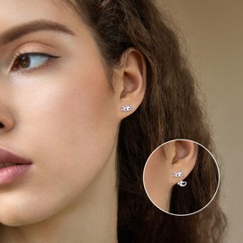 YFN Axolotl Earrings for Women 925 Sterling Silver Axolotl Stud Earrings Jewelry Gifts(Axolotl)