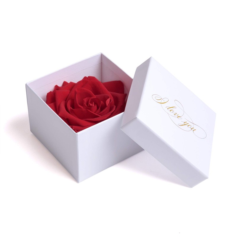 Infinity Rose Preserved Rose Box I Love You Gift for