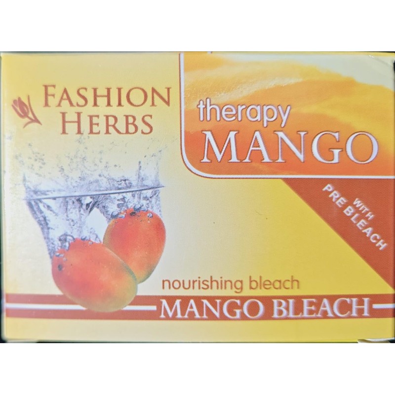 Indian Mango Herbal Bleach 35 Grams Pack Fruit Bleach Herbal