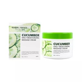 8809085451743 루나리스 오이 데일리 모이스처라이징 마사지 크림 300g Lunariss Cucumber Daily Moisturizing Massage Cream 300g