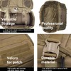 3 In 1 Tactical 85L Military Backpack Travel Duffle Bag