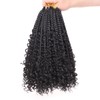 Leeven 14 Inch Boho Box Braids Pre-Looped Braiding Hair with