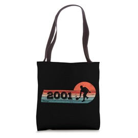 Pickleball-Players Vintage born 2001 Birthday Pickleball Tote Bag