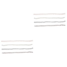 Beavorty 8pcs Doll False Eyelashes Strips Realistic Fake Lashes for Toys Decorative Doll Eyelashes Craft Easy Diy Accessory