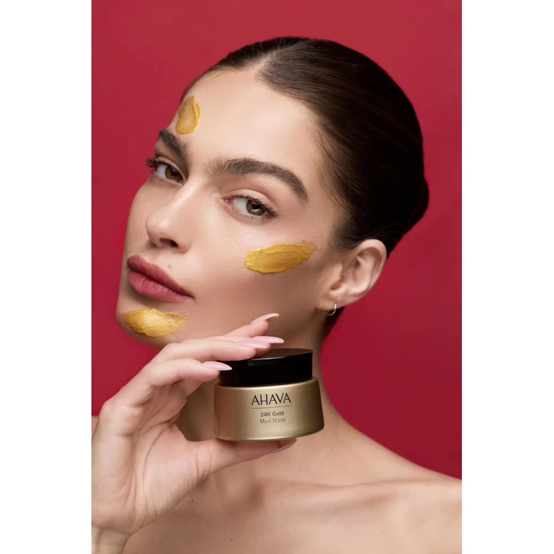 Mascarilla De Barro Mineral De Oro 24k Ahava - Mascarilla