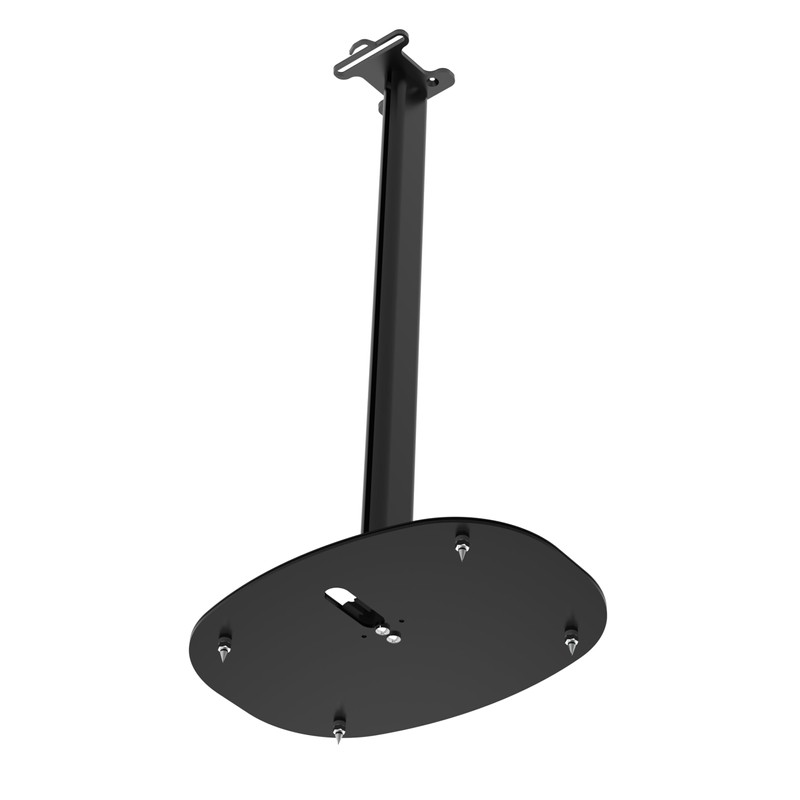 FLEXSON Floor Stand for Sonos Era 300 Speaker (Black, Single)