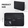 Car Document Holder, Glove Box Organiser with Full-Seal Zipper Pouch