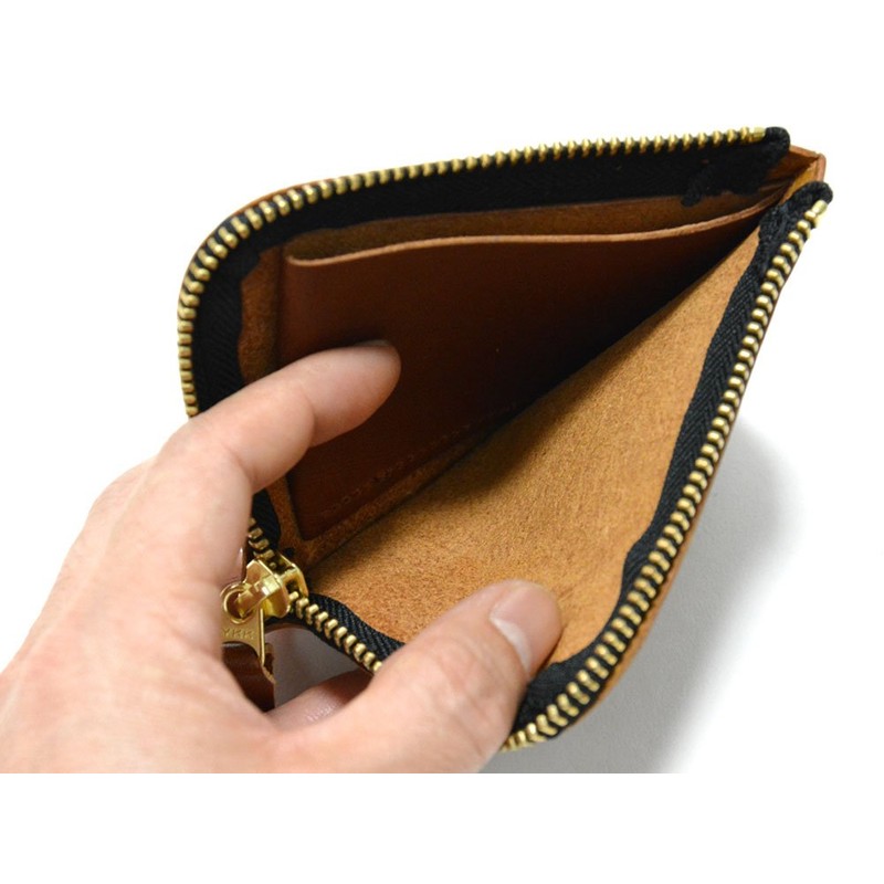 Tochigi Leather Coin Case, Nume Leather, Made in Japan, 7