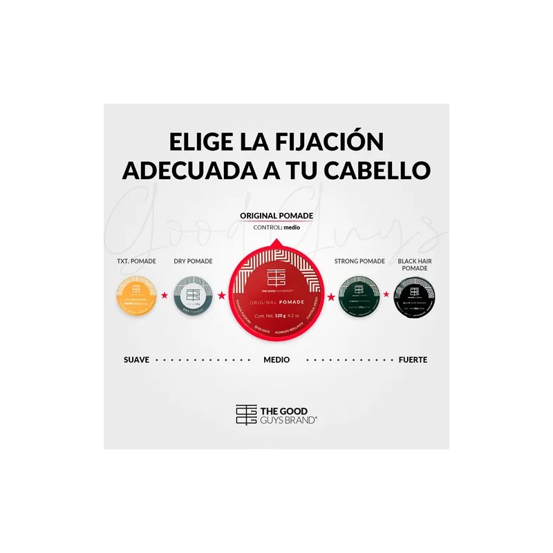 Cera Para Cabello Original The Good Guys Brand Pomade 120g