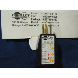 TRIPP-LITE Circuit Tester 120 Volt AC Wall Outlets New Old Stock  INSTANT READ
