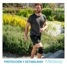 Rodillera Abierta Con Estabilizador De Rótula y Soporte Talla Extra Grande                                                                            
