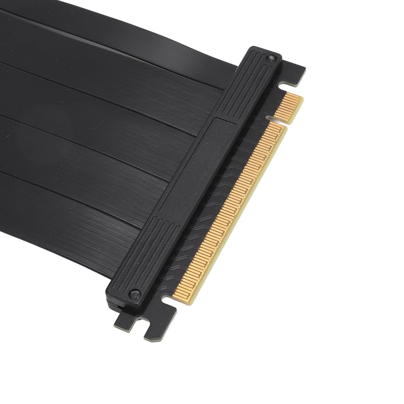 PCIE 4.0 X16 Extender 90 Degree 26GB/s 3.9in Long Gold