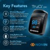 Nonin 02 SpO2 meter Model 3230 Bluetooth Smart Pulse Oximeter-