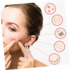 Minkissy 3 Pcs Blackhead Tweezers Extractor Tool for Pimple Removal