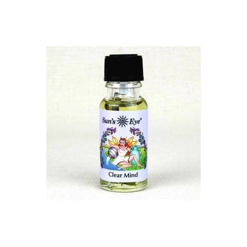 Sun's Eye CLEAR MIND essential oil,VEGAN, aromatherapy,1/2 oz FREE SHIPPING
