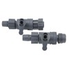 Aquarium Water Control Connector Double Valve Leakage Proof Quick Release