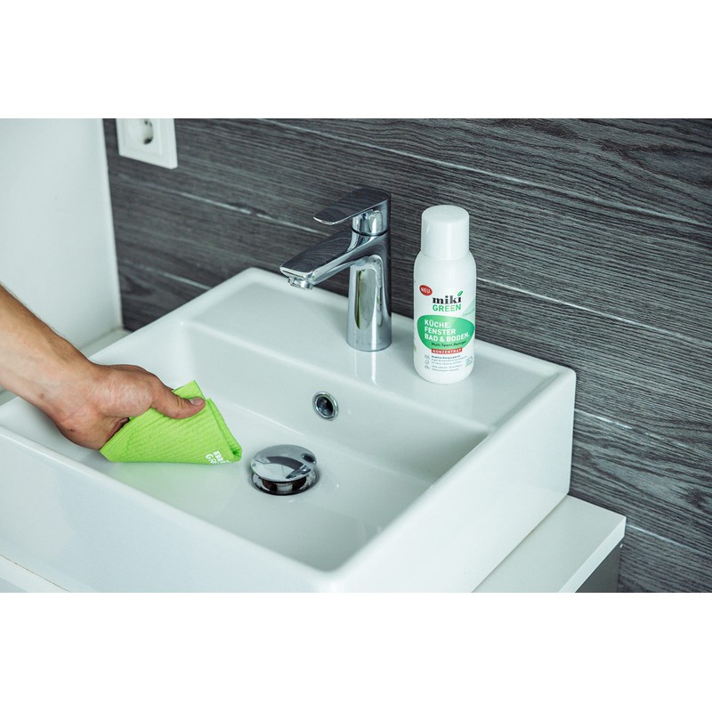 mikiGREEN Eco Sponge Cloths Set of 2 Sustainable Compostable Environmentally