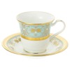 Noritake Noritake American Cup & Saucer 220cc Georgian Turquoise Bone