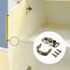 sourcing map 5 Set Cabinet Door Catch, Cabinet Latch Lock