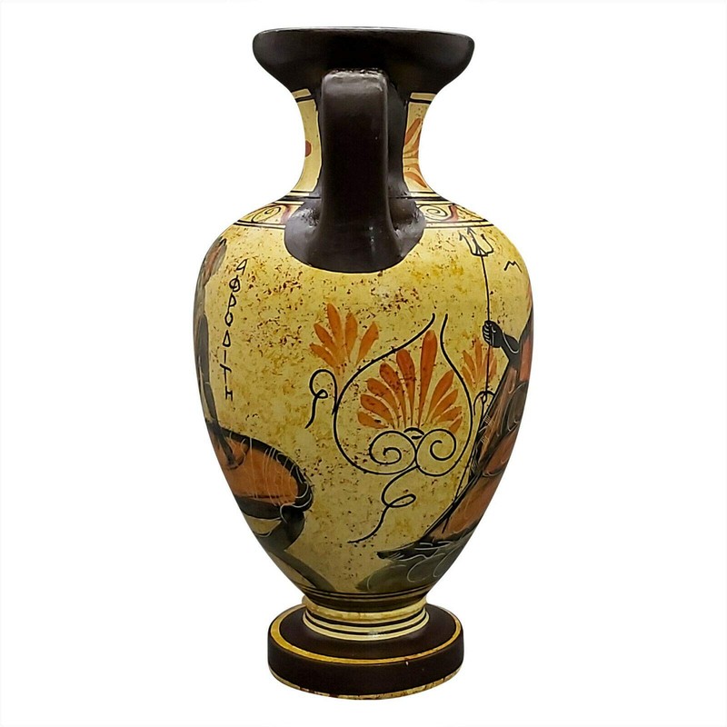 Greek Ceramic Aphrodite Vase Vase Vessel Painting Goddess Aphrodite 22cm