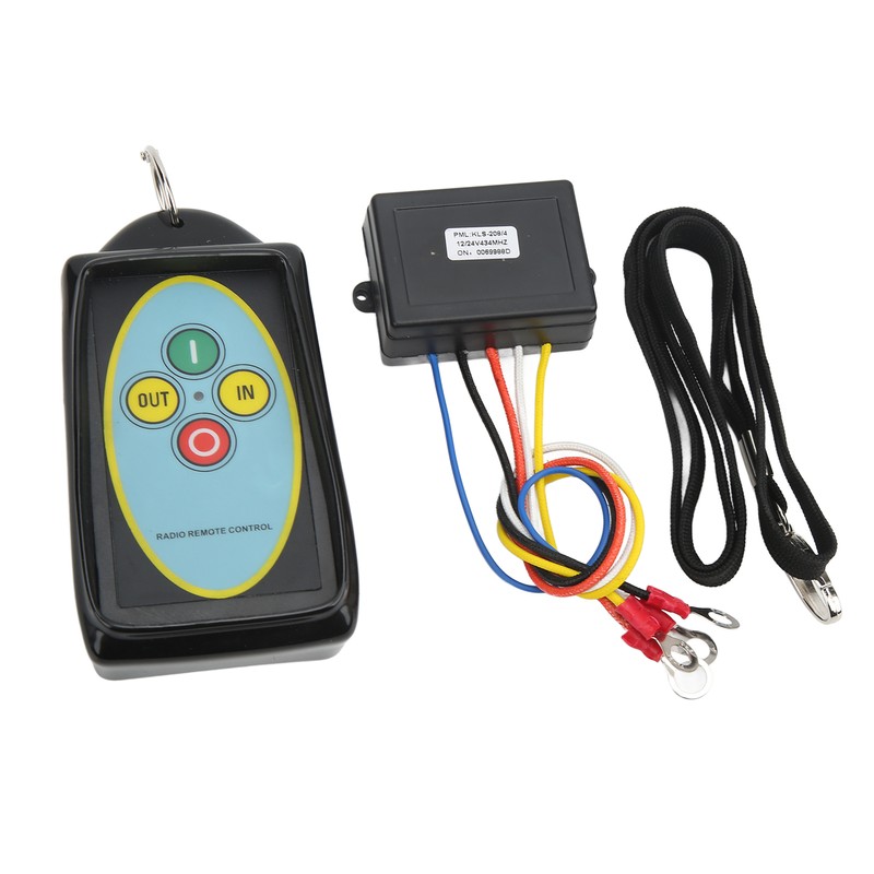 Wireless Winch Remote Control Kit 12V 24V 75ft Long Range