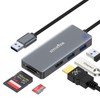 USB to HDMI Adapter, 5-in-1 USB hub 3.0 with HDMI