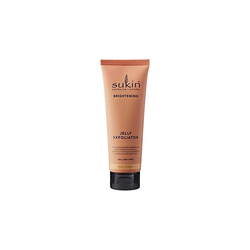 Sukin Brightening Jelly Exfoliator For Women 4.23 oz Exfoliator