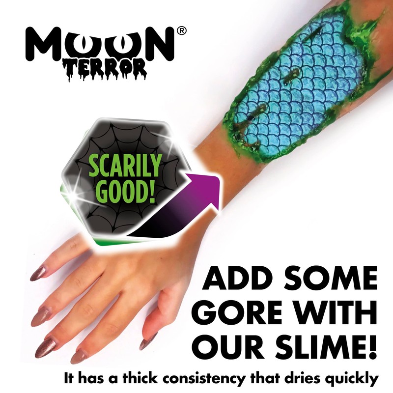 Moon Terror Green Slime 100 ml, Green, Single