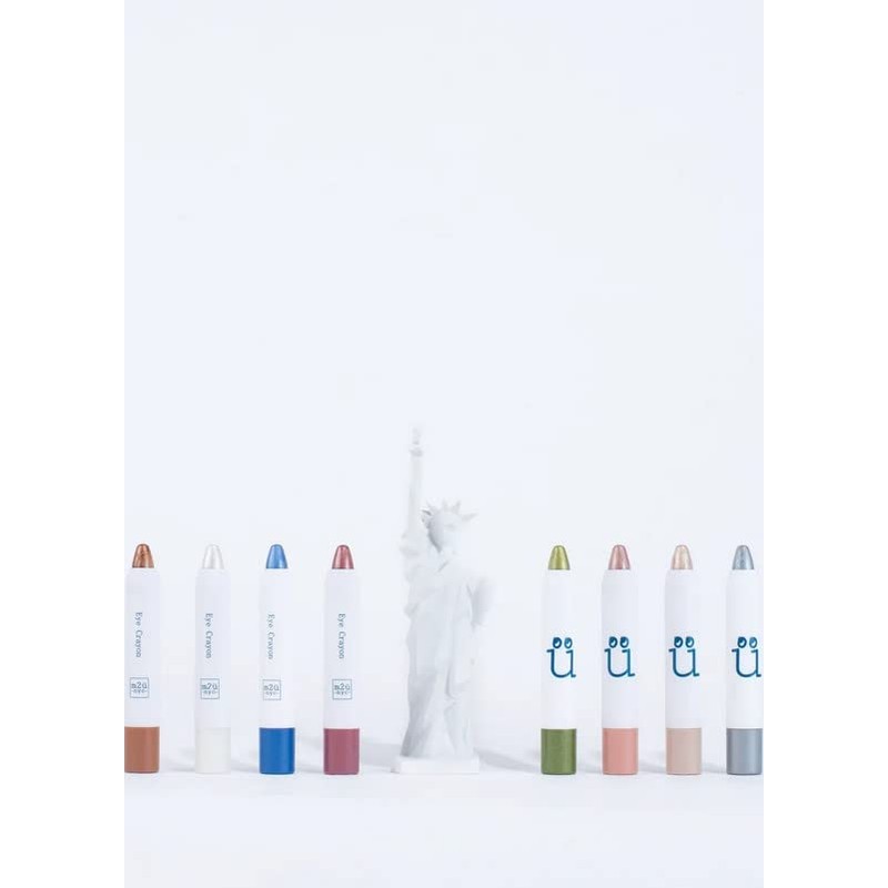 M2U NYC Eye Crayon, Silver, Illuminates and Hydrates