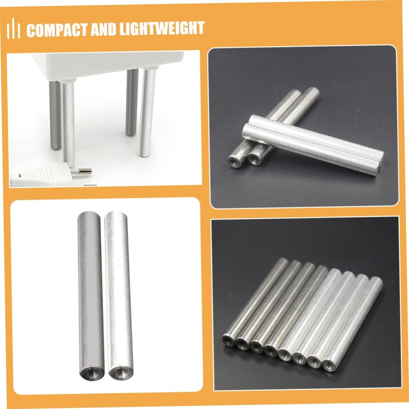CHILDWEET Magnetic Coils Iron Rod Aluminum Rod for Electromagnetic Tests
