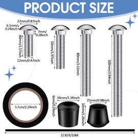 Threlaco Color Guard Weight Anchor Set and 2 Heavy Duty Flag Pole Cap with 2 Pack Color Guard Tape for Flag and Pole