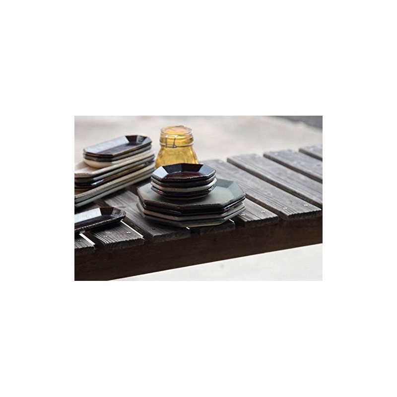 Yamani 7118796 Small Plate, White, 25 Angle