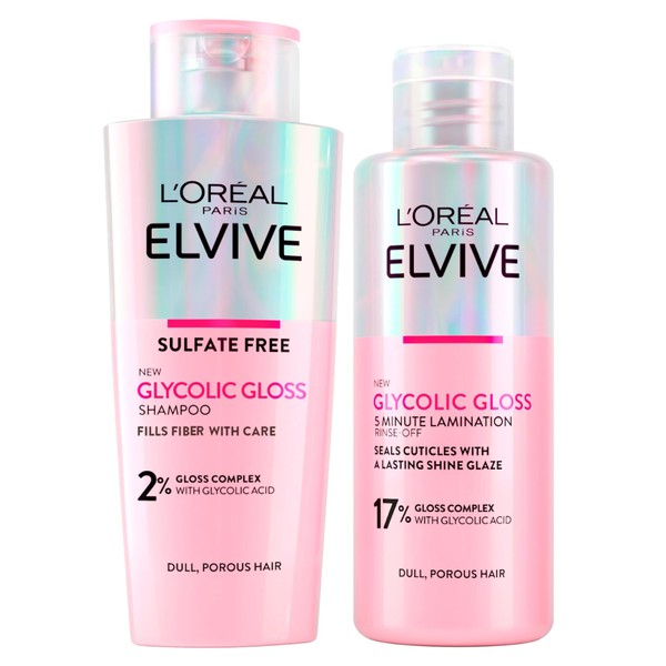 L'Oréal Paris Elvital Glycolic Gloss Shampoo with Glycolic Acid for