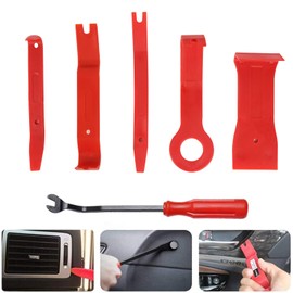 OTUAYAUTO 6 PCS Auto Trim Removal Tool Set - Car Panel Removal Tools Kit for Car Audio Dash Door Panel