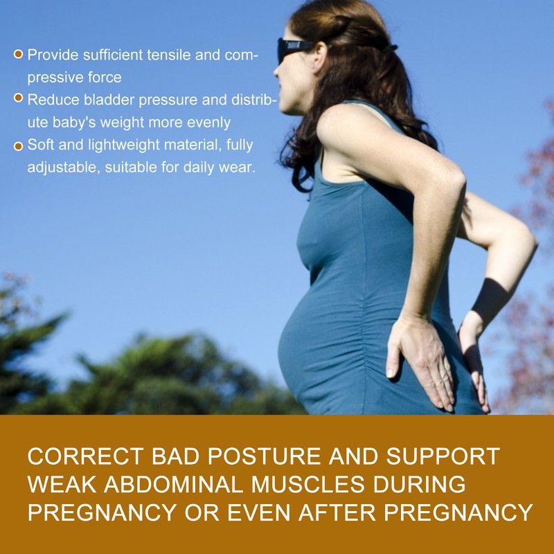 Maternity Support Belt Breathable Pregnancy Belly Band Adjustable Back Support