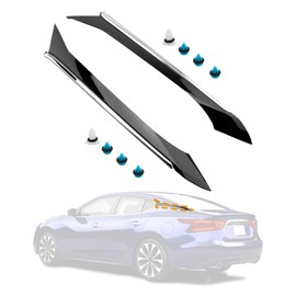 Rear Quarter Panel, Compatible with 2016-2021 Nissan Maxima, Left Driver & Right Passenger Side, Rear Door C-Pillar Exterior Molding, Outer Windshield Trim, Replace#78873-4RA0A 78872-9DD0A 78873-9DD0B