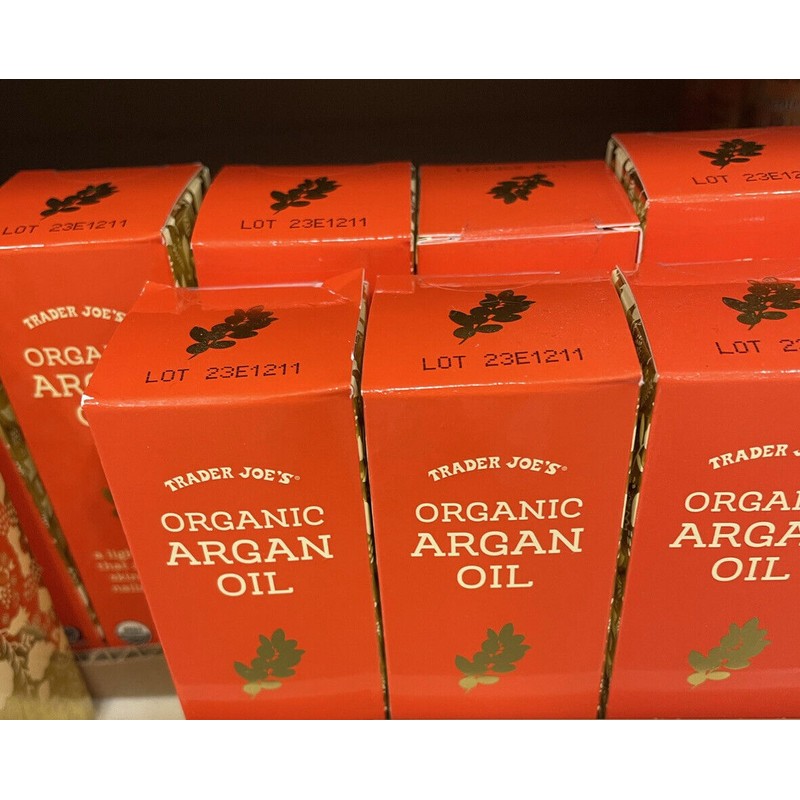 Trader Joe's 100% Organic Argan Oil 1.7 Oz Nourish Skin