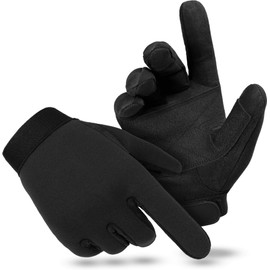 normani Neoprene Diving Gloves Surf Gloves High Stretch 3.0 mm Black Size L