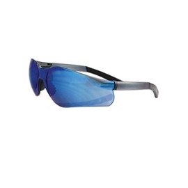 MAGID Y19GFBM Gemstone Myst Flex Y19 Series Protective Eyewear, Gray Frame, Blue Mirror Lens (1 Pair)