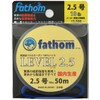 Fathom Level 2.5 Fluorocarbon Harris No. 2.5, 10lb, 166.3 ft
