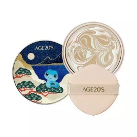 Age20s 에이지20s 팩트 2026년형 홈쇼핑 다이아 물광샷 앰플 에센스 21호 리필+스네이크케이 Age 20's Pact 2026 Home Shopping Diamond Glow Shot Ampoule Essence Shade 21 Refill + Snake K