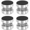 Isolation Plaform Pad Feet Stand Spikes for Record Players/Subwoofer/Turntable/Amplifier/Speaker/Recorder (Auluminum