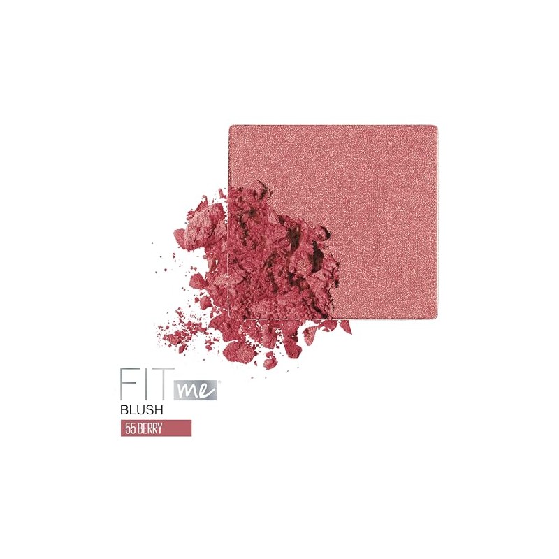Maybelline Fit Me Blush, Berry, 0.16 fl. oz.