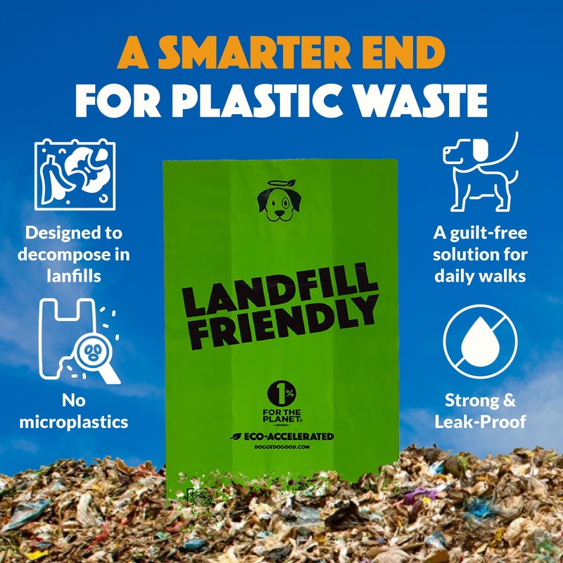 Doggy Do Good Landfill-Friendly Poop Bags | Dog Waste Bags
