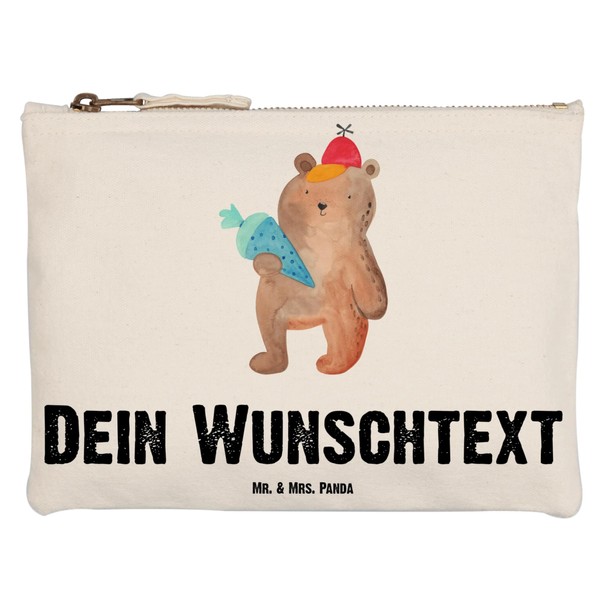 Mr. & Mrs. Panda Personalised Make Up Bag Bear with