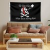 Pirate Flag 90 x 150 cm with Eyelets - Large