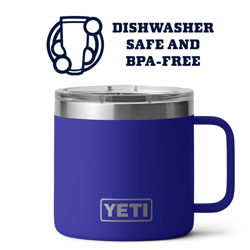 YETI Stainless Steel Rambler Drinking_Cup, Vacuum Insulated, with MagSlider Lid,