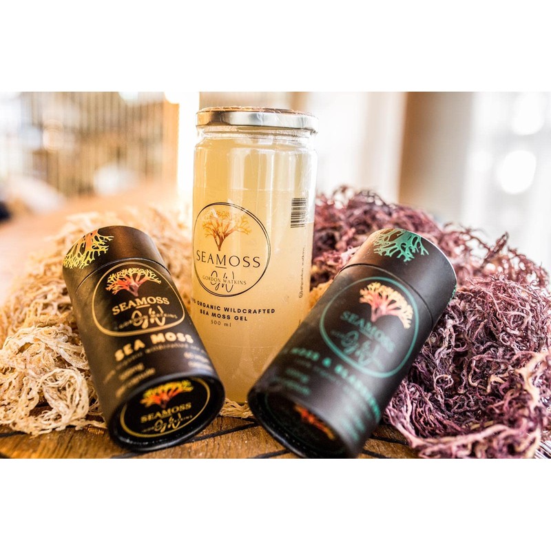 Sea Moss and Bladderwrack Capsules | 500mg Capsules | Made