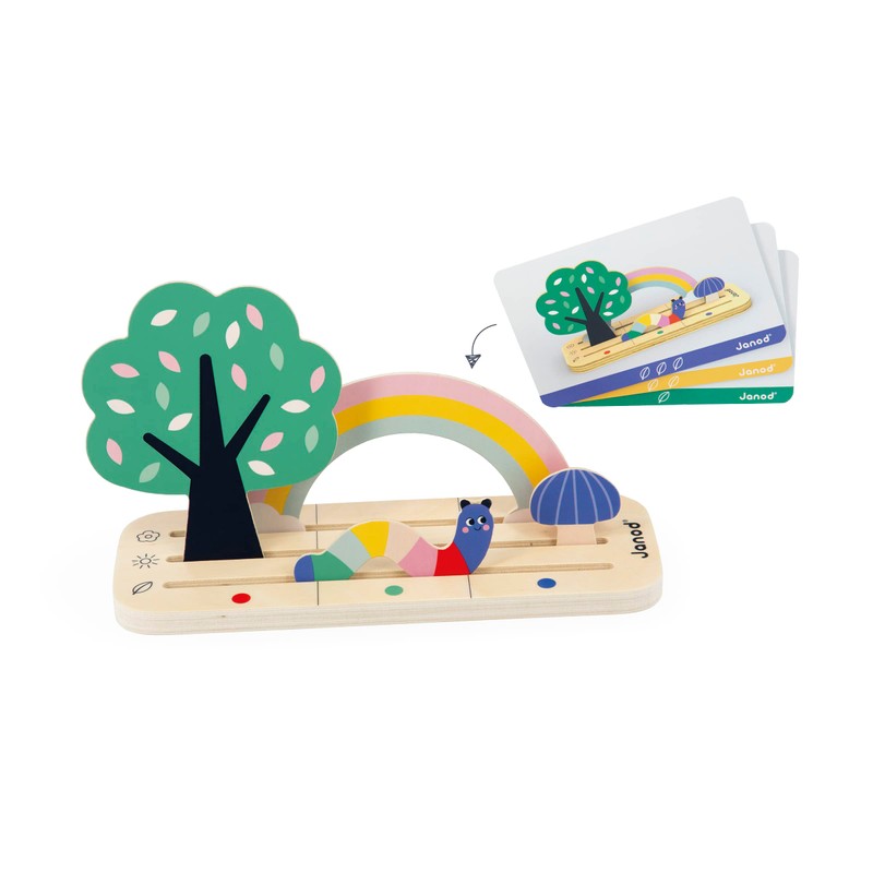 Janod Pédagogie Range-Finding Your Bearings in Space-The Garden-9 FSC Wood