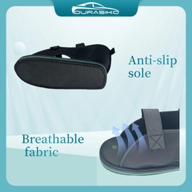 DURASIKO Unisex Post-Op Shoes,walking boot for broken foot,walking cast,surgery shoe,walkingboot fracture,foot support boot,Suitable for Left and Right Feet,Sandal Style,1 Piece